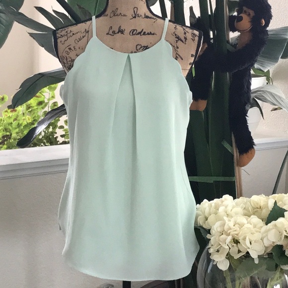 Bwear Tops B Wear Top Mint Green Sleeveless Top Sophisticat Poshmark